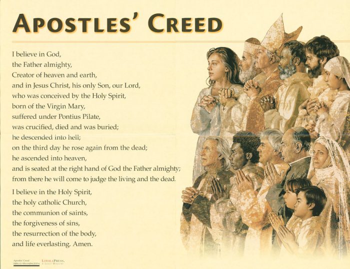 The apostles creed in spanish